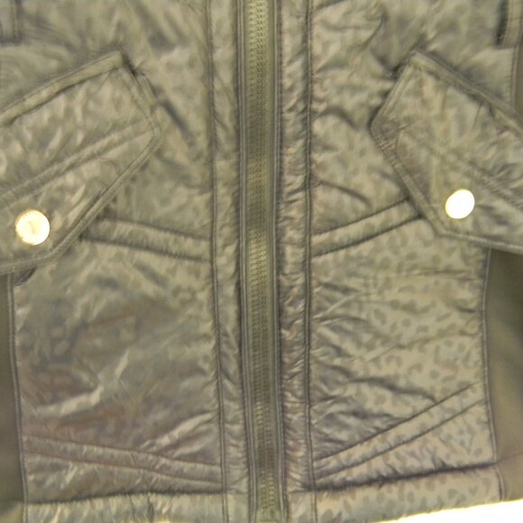 Micheal Kors Long Black Puffer Style Jacket Coat EUC - Picture 7 of 7